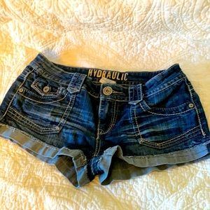 Hydraulic short jean shorts 9/10